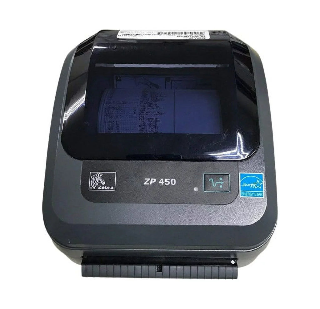 Zebra ZP 450 USB Thermal Label Printer with Cables ZP450-0501-0006A
