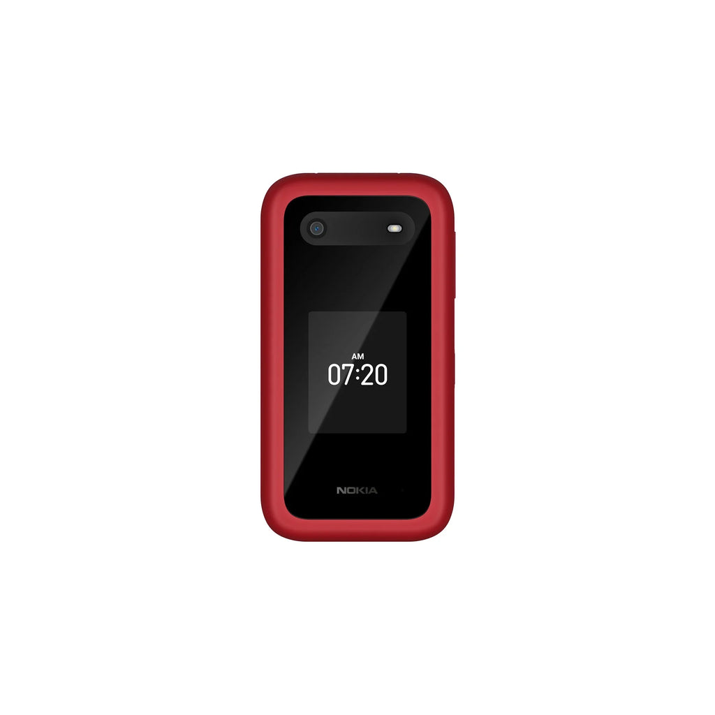 Restored Nokia 2780 Flip TA-1420 GSM / Verizon Unlocked Flip Phone - Red