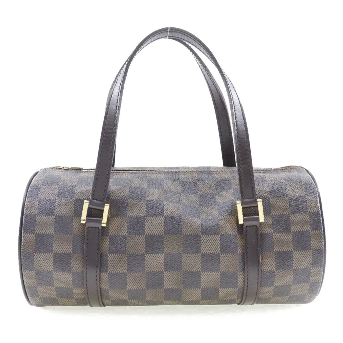 Pre-Owned LOUIS VUITTON Louis Vuitton Papillon PM Handbag Damier Canvas Brown DU0094 Ladies (Good)