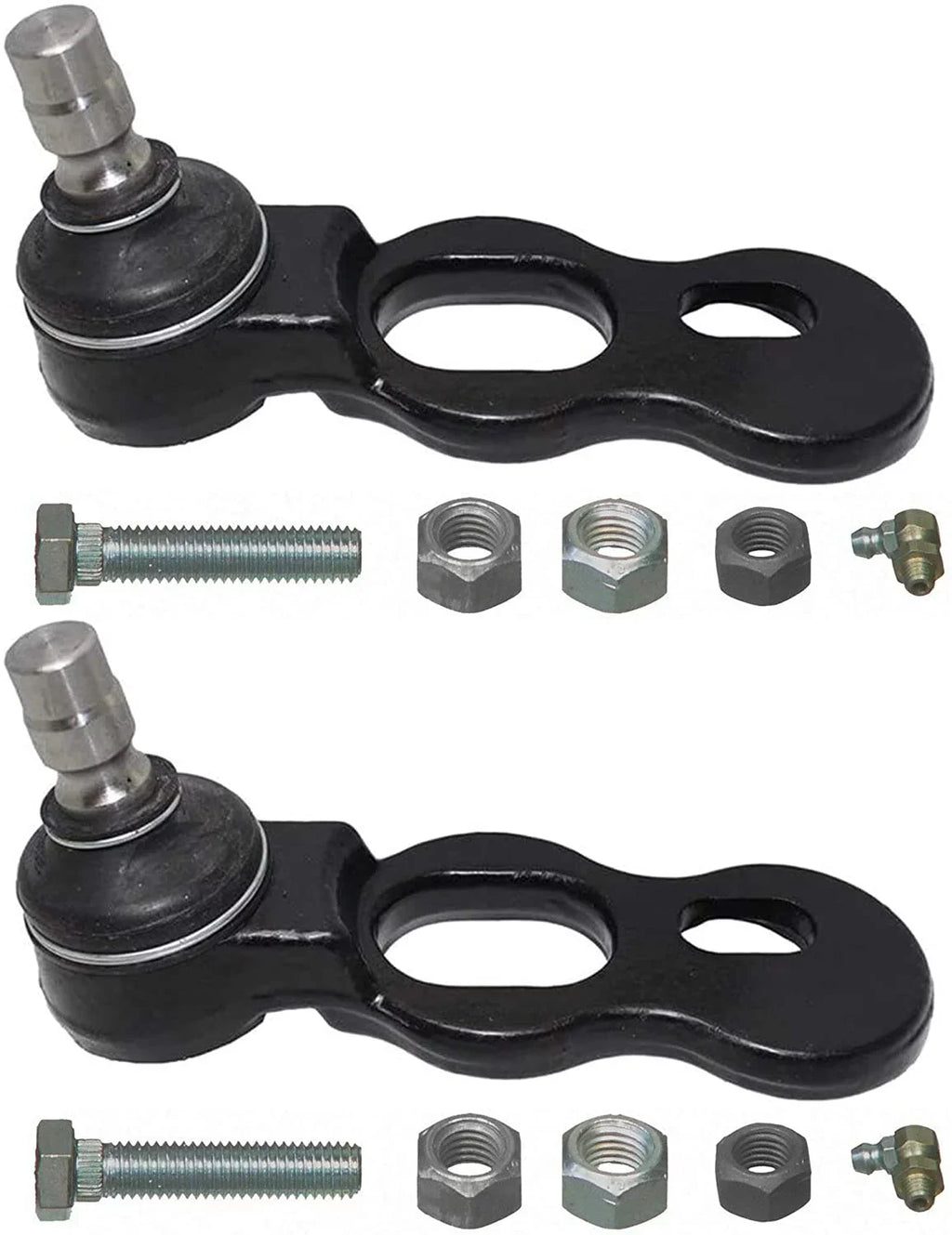 Detroit Axle - 16pc Front Suspension Kit for 1998-2002 Mercury Grand Marquis Lincoln Town Car  Crown Victoria, Ball Joints Tie Rods Pitman Idler Arms Adjusting Sleeves Front Rear Sway Bars