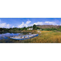 Ellens Rock Glengarriff Co Cork Ireland - Rowboat On The Shore Poster Print by The Irish Image Collection, 30 x 12