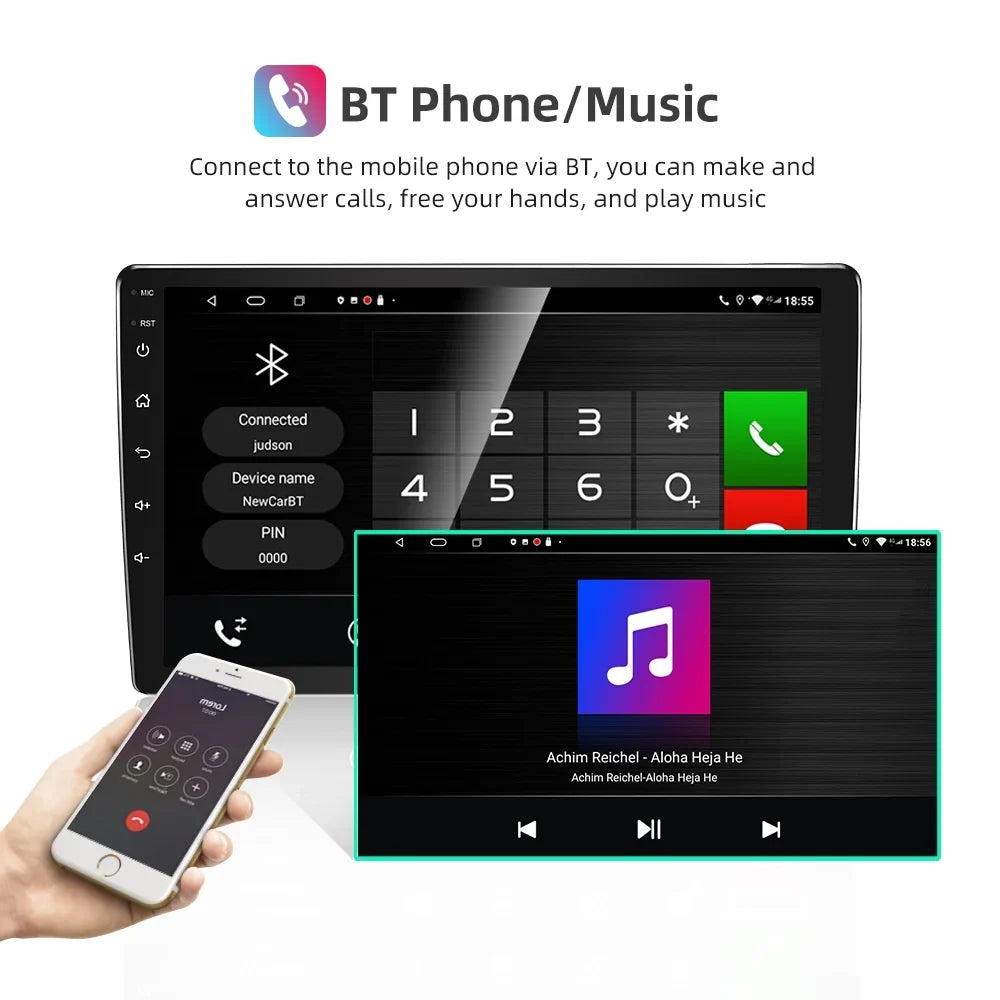 JMANCE Double Din Car Stereo  Carplay for Honda CRV 2007-2011 with 9" Touch Screen Radio with Backup Camera