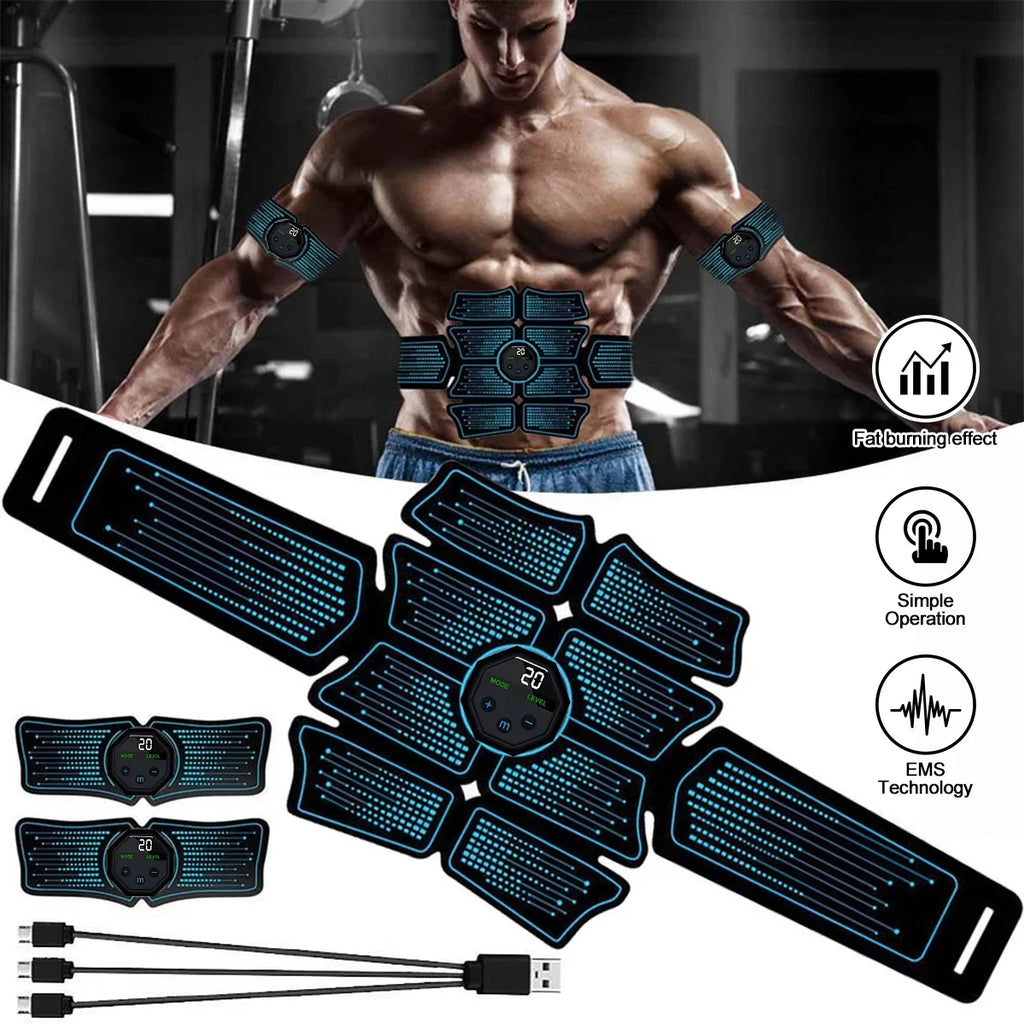 Kepeak ABS Abdominal Toning Trainer, ABS Workout Equipment, Sport Exercise Belt