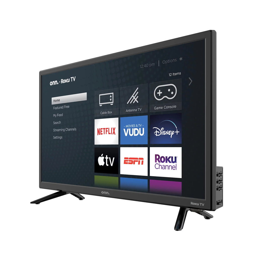 Restored Onn 24" Class HD (720P) Roku Smart LED TV (100012590) (Refurbished)