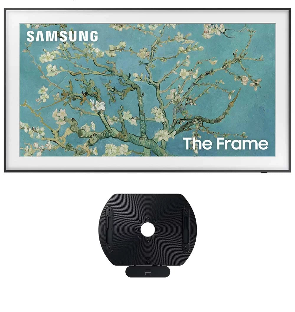 QN55LS03BAFXZA 55-inch The Frame 4K UHD Smart QLED TV with  VG-ARAB22WMT Auto-Rotating Wall Mount (2022)