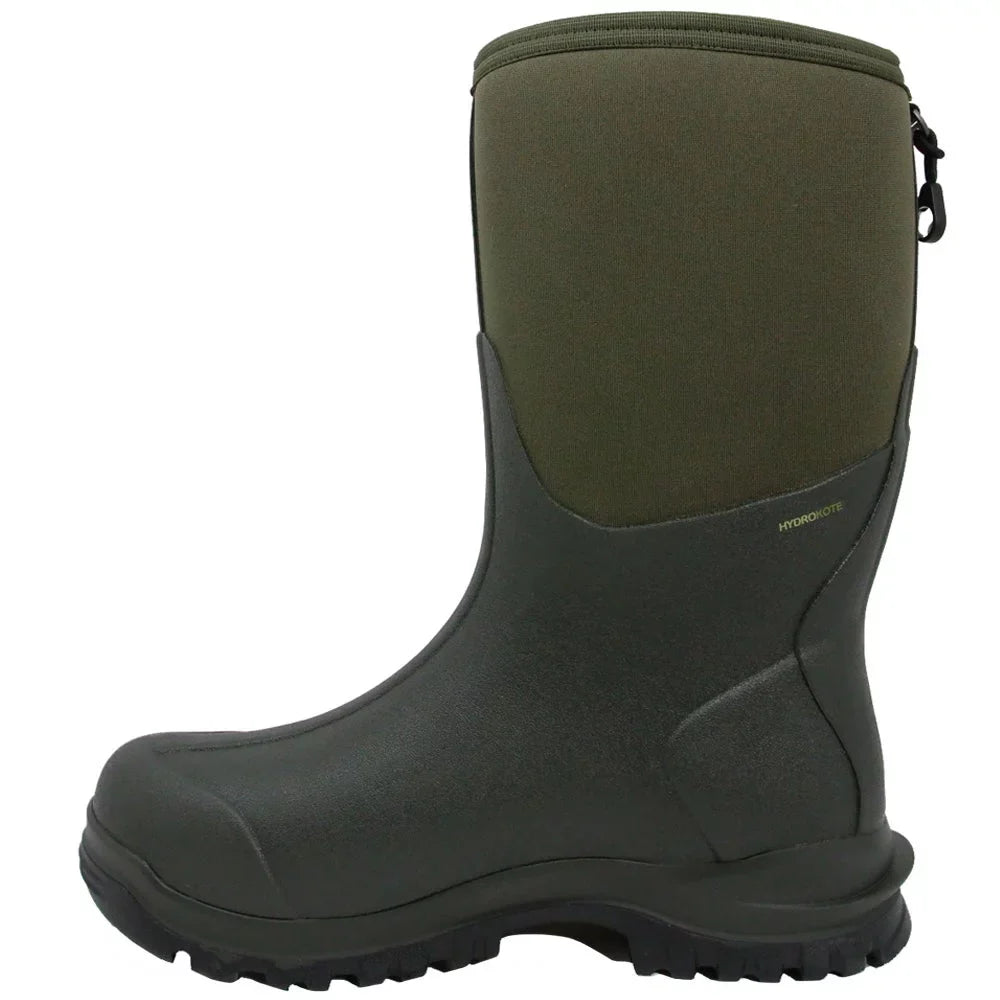 Dryshod Men's Legend MXT Mid Cut Moss/Grey Boot in Size 10