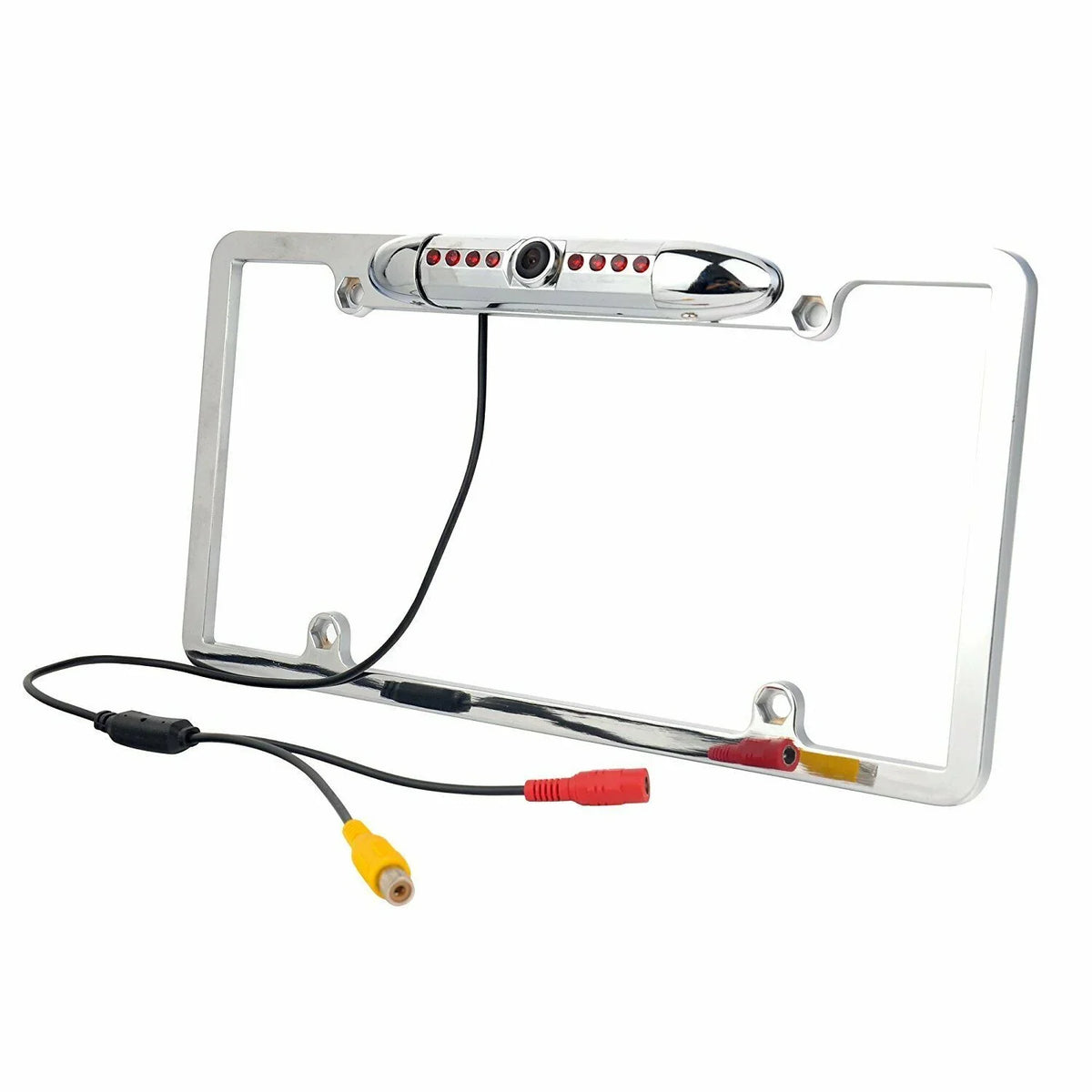 FOR KENWOOD KVT-7012BT superior NIGHT VISION COLOR REAR VIEW CAMERA CHROME FRAME