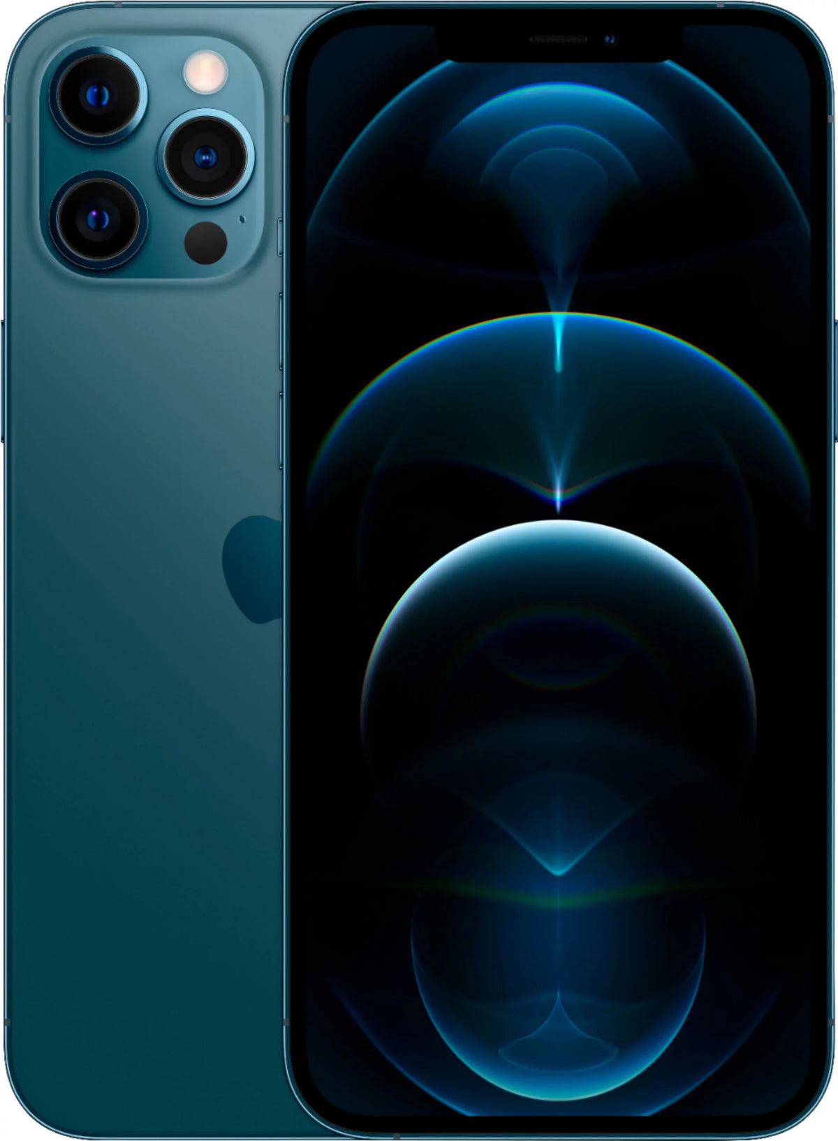 Restored  iPhone 12 Pro Max 256GB Pacific Blue LTE Cellular T-Mobile MG9X3LL/A (Refurbished)