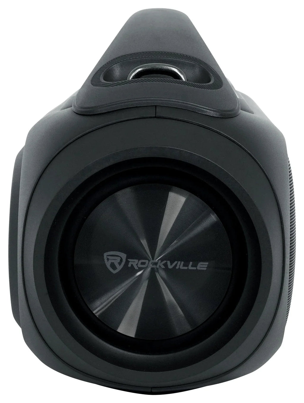(2) Rockville GO PARTY MAX BASS Portable LED Bluetooth Speakers w/Wireless Link