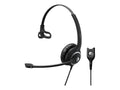 EPOS IMPACT SC 230 - 200 Series - headset - on-ear - wired - Easy Disconnect - black, silver, black with silver
