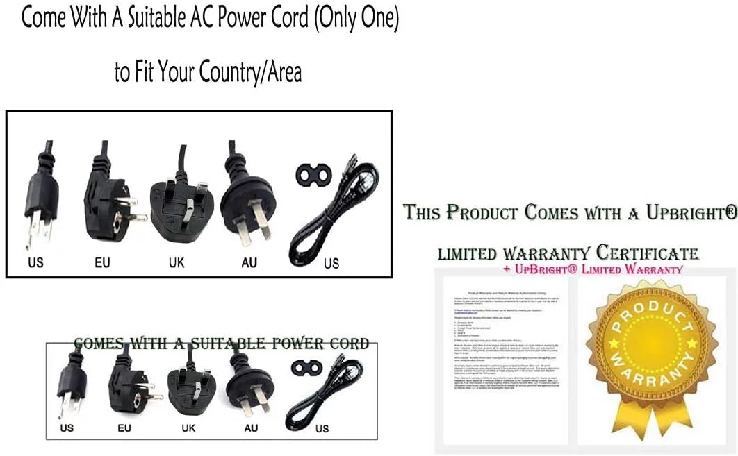 UPBRIGHT 19.5V 150 Watt NEW AC Adapter For  Inspiron 20 3045 23 7000 2350 Inspiron One 2020 2305 2320 2205 I3048-2285blk I3048-5143blk Io2350t-1667blk Io2350t-1670blk Io2350t-2500blk