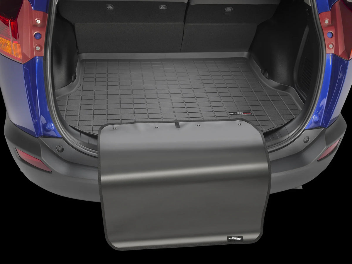 WeatherTech Cargo Trunk Liner with Bumper Protector suitable with 2013-2014  RAV4 - Behind 2nd Row Seating With Bumper Protector, Black