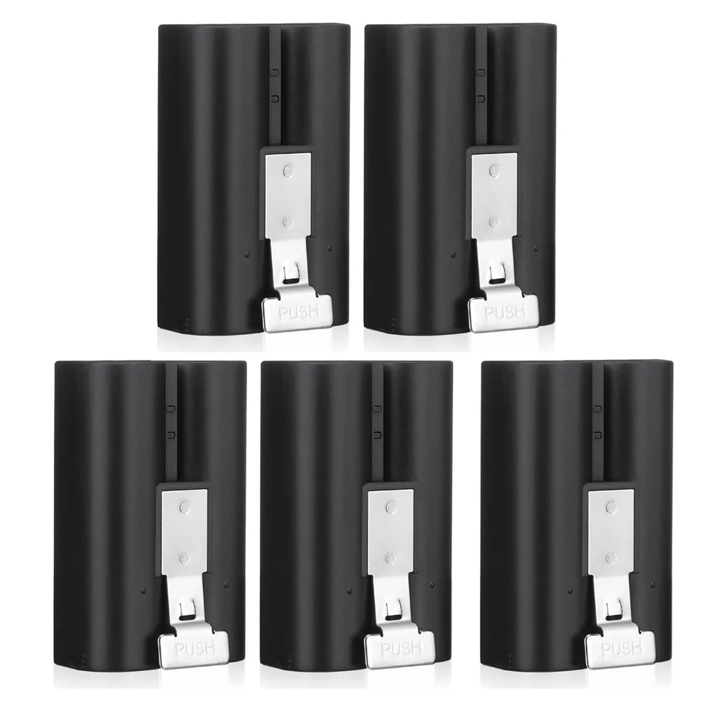 EBL 5-Pack Rechargeable Doorbell Replacement Battery appropriate with Ring Video Doorbell 2/3/3 Plus/4, Spotlight Cam, Stick Up Cam, for Ring Doorbell Camera, Backup Batteries 6040mAh 3.65V