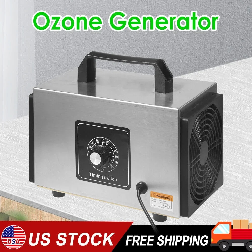 JahyShow Ozone Generator Machine 32,000 mg/h - Powerful Air Purification for Home and Business