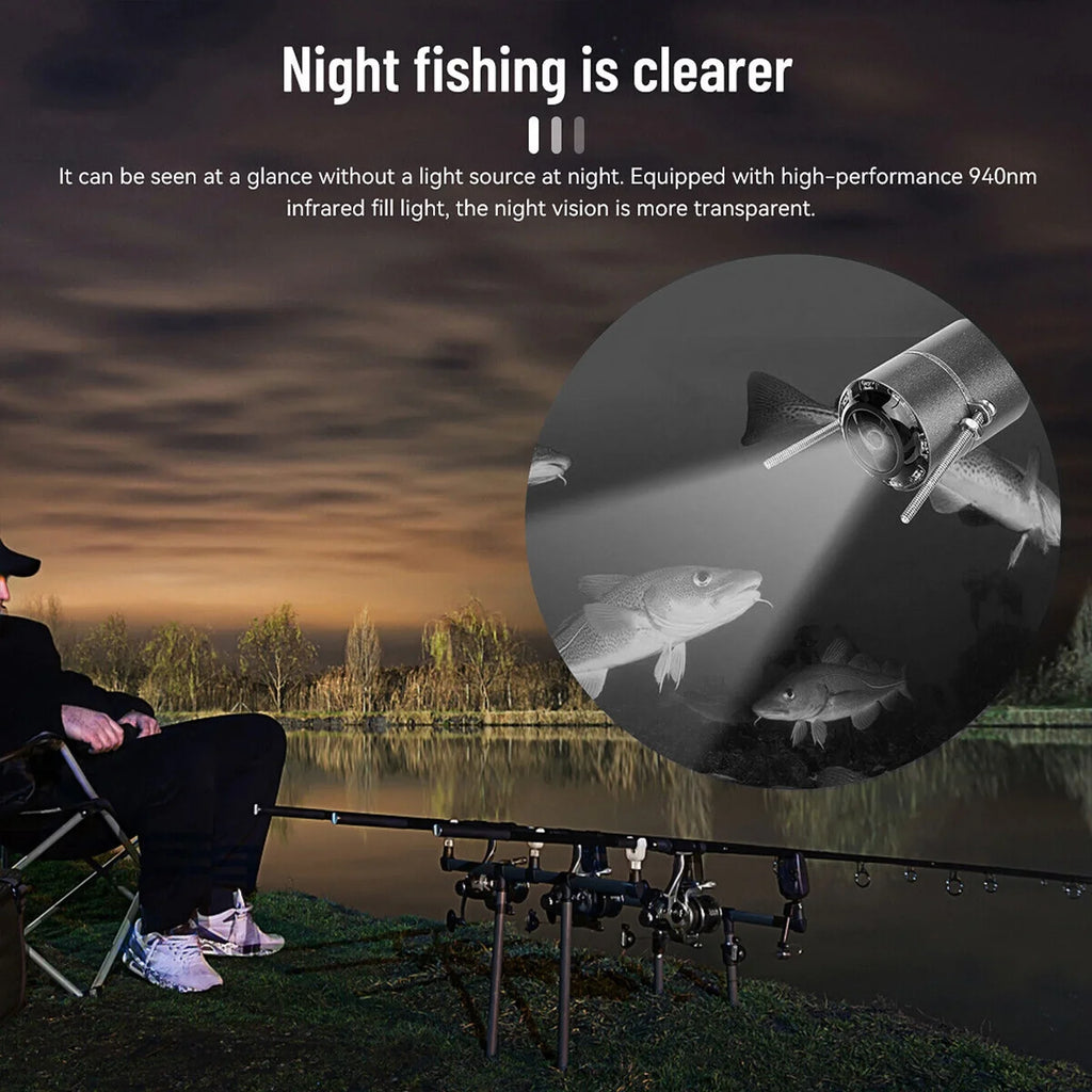 4.3 inch 1000TVL Fish Finder Ice Fishing Underwater Fishing Camera for Ice Sea River Fishing ship