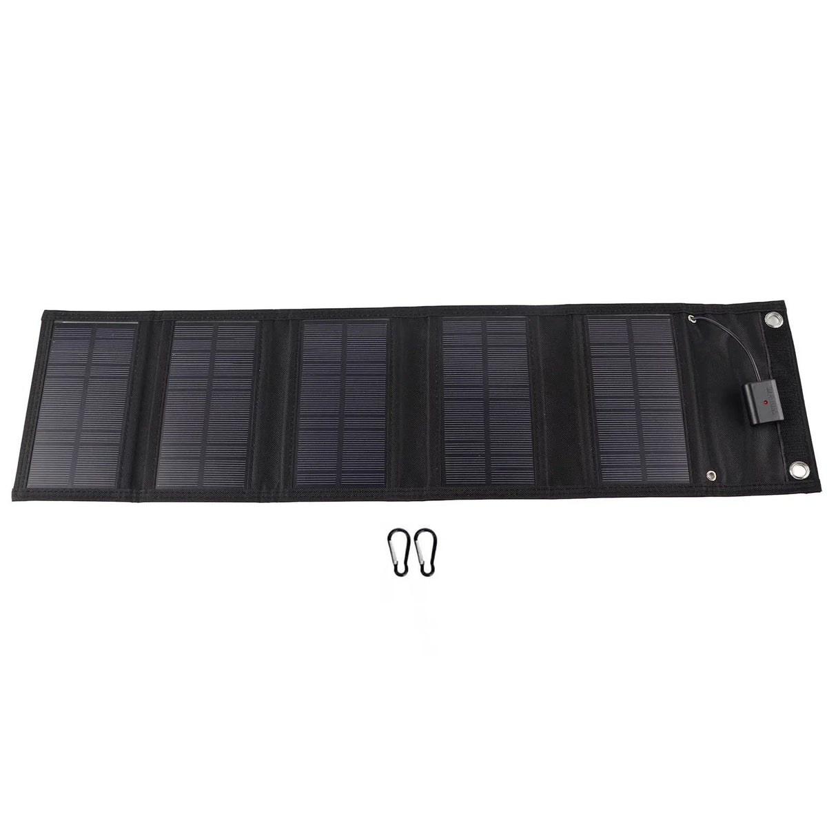 20W Waterproof Foldable Solar Panel Solar Power Charger USB Output for Mountaineering