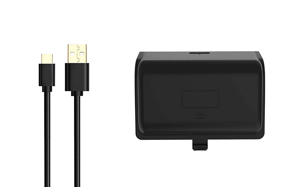 Xbox Series S 512GB Console with POWERPACK USB-C Charge Cable & Battery and CHARGEDOCK Dual Charge Base Bundle