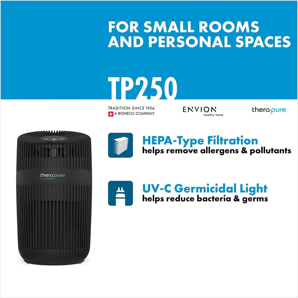 ENVION Therapure Digital Medium Purifier with UV Light & Button Control