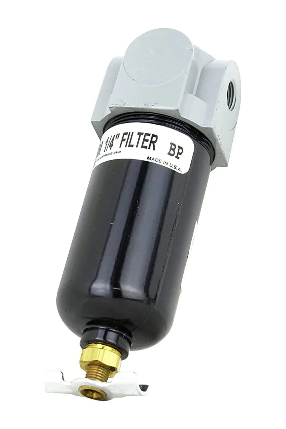 NPT Metal Mini Micro Filter. Milton 1144M 0.25 in