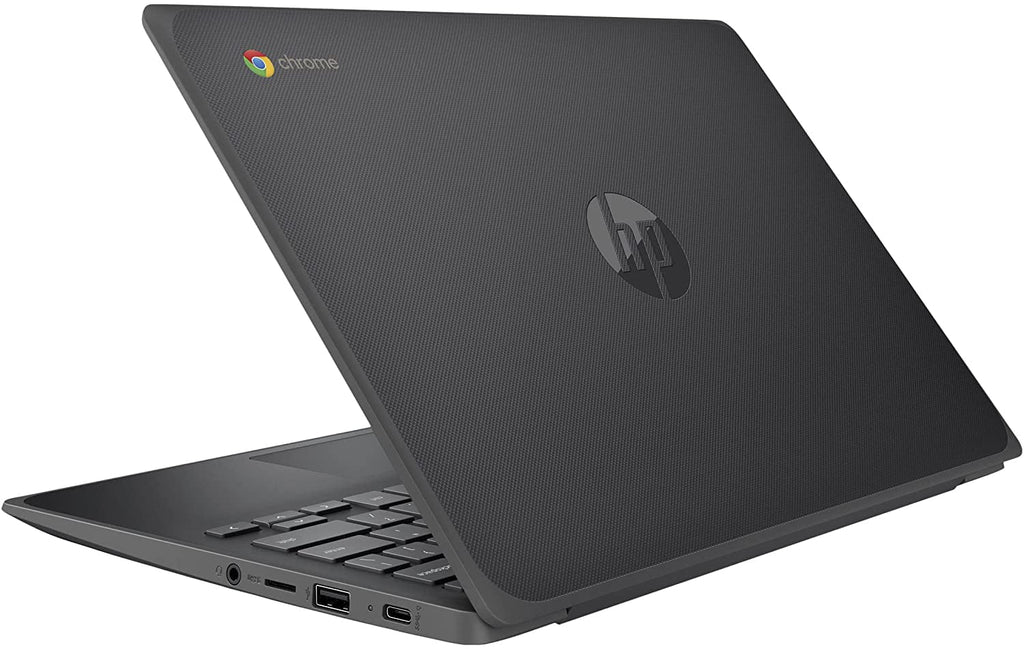 Chromebook 11 11.6" Laptop Computer for Business or Education, AMD A4-9120C Processor up to 2.4GHz, 4GB DDR4 RAM, 32GB eMMC, 802.11AC WiFi, Bluetooth 5.0, Webcam, Black, Chrome OS, Mousepad