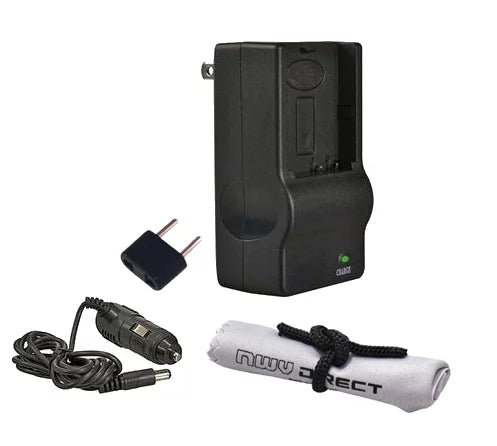 Lumix DMC-ZS7 Off Camera 'Intelligent' Rapid Charger + Nwv Direct Microfiber Cleaning Cloth.