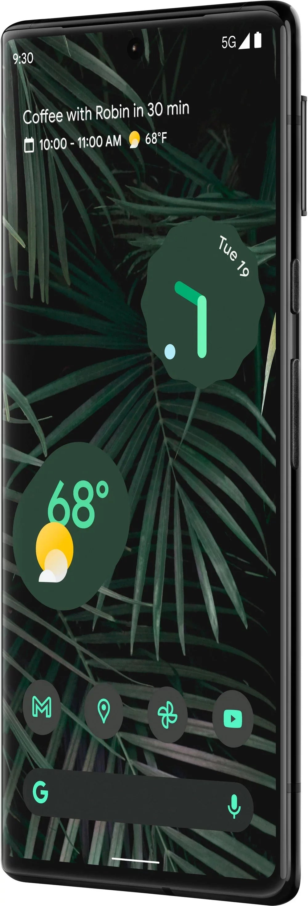 Used Google Pixel 6 Pro Smartphone, Fully Unlocked,128 GB Storage + 12 GB RAM, Stormy Black