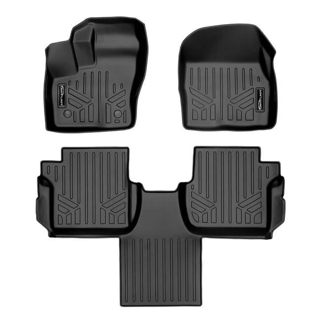 Floor Mats 2 Row Liner Set for 2014-2021  Transit Connect, Black. Smartliner SA0363-B0478 36 x 5 x 28 in