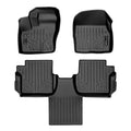 Floor Mats 2 Row Liner Set for 2014-2021  Transit Connect, Black. Smartliner SA0363-B0478 36 x 5 x 28 in