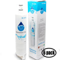 6-Pack suitable with Whirlpool GS2SHEXNB02 Refrigerator aqua Filter - matching with Whirlpool 4396508, 4396510 Fridge moisture Filter Cartridge