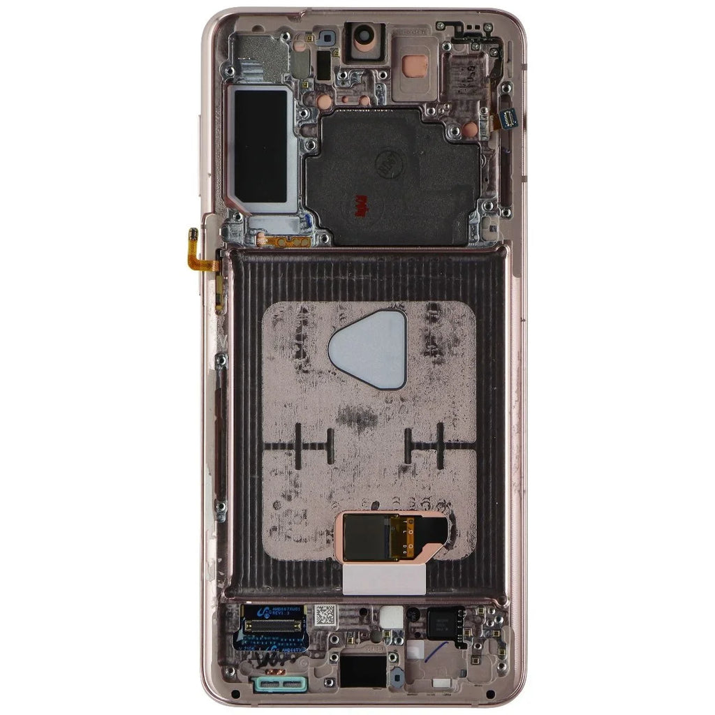 Pre-Owned OLED Assembly with Frame for  Galaxy (S21+) 5G - Phantom Violet / Gold (Refurbished: Good)