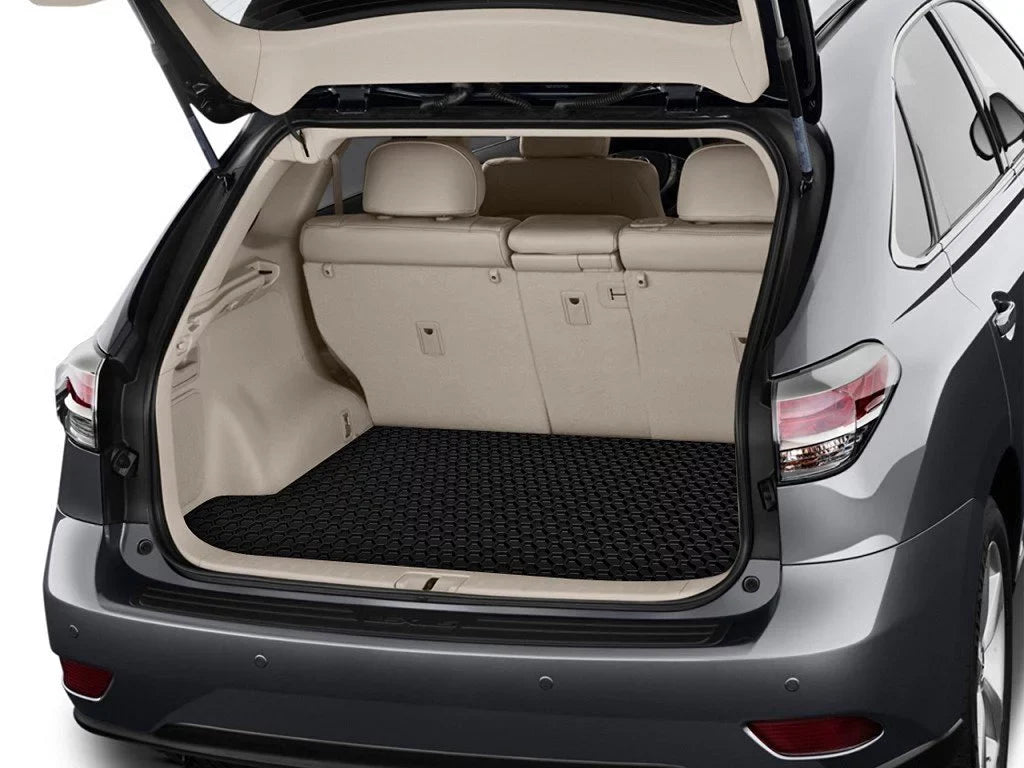 ToughPRO - Trunk Mat matching with HONDA Accord - All atmospheric conditions Heavy Duty (Made in USA) - Black Rubber - 2014