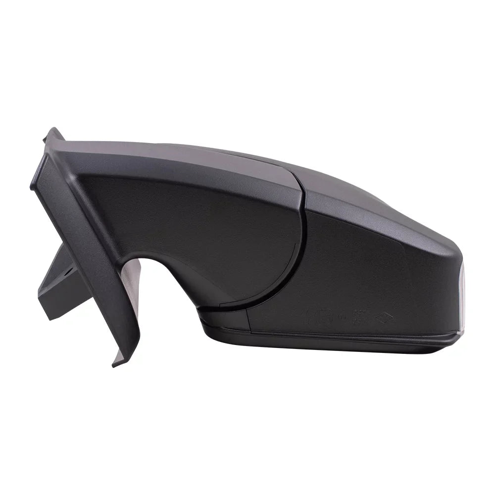 Brock Replacement Driver Side Power Mirror Textured Black with Heat, Signal, Blind Spot Detection & Manual Fold without Camera matching with 2019-2020 Sprinter Cargo 1500/2500/3500 (907)