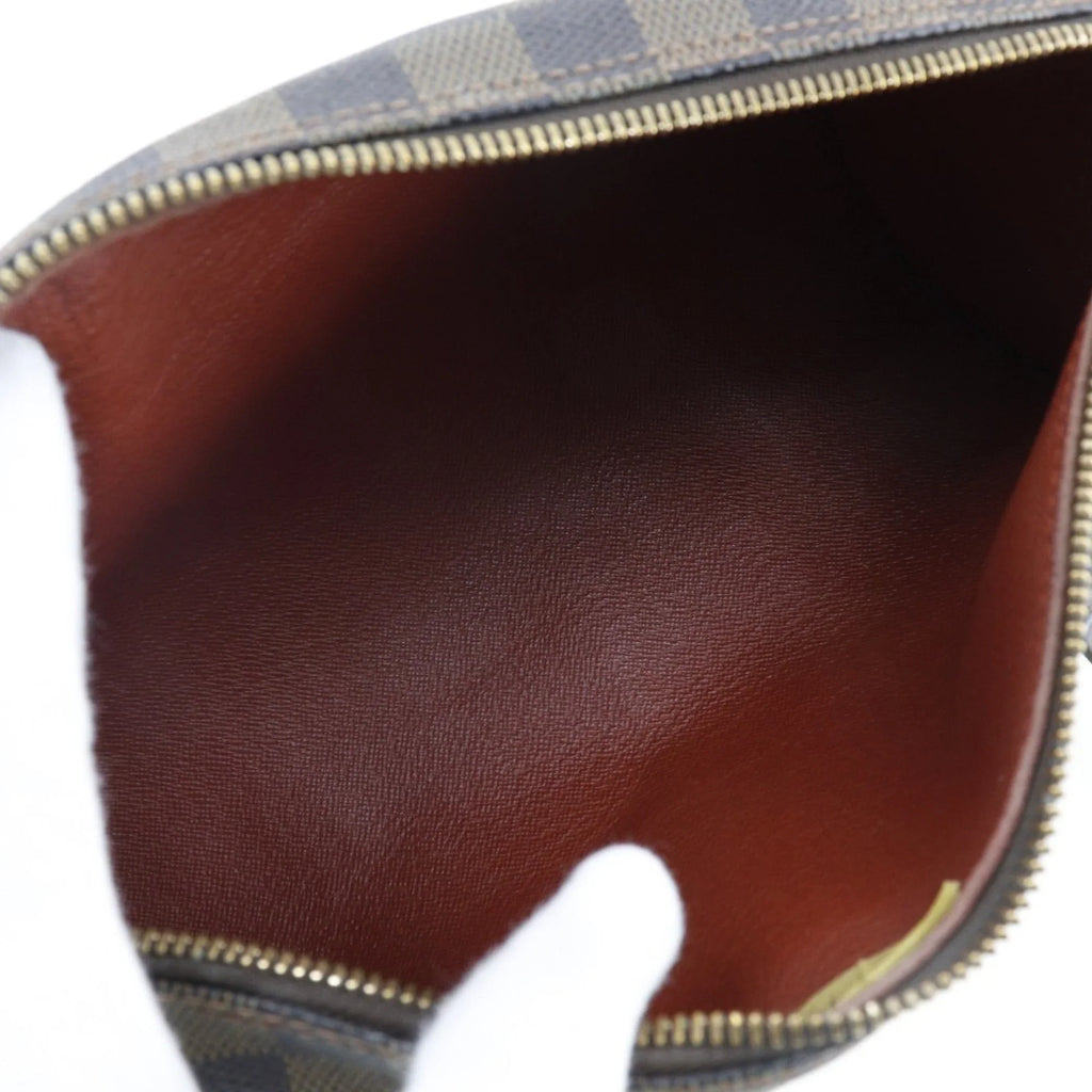 Pre-Owned LOUIS VUITTON Louis Vuitton Papillon PM Handbag Damier Canvas Brown DU0094 Ladies (Good)