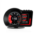 Moobody Head-Up Display for Car Speed Monitoring: Speedometer, Clock, RPM, aqua & Oil Temperature