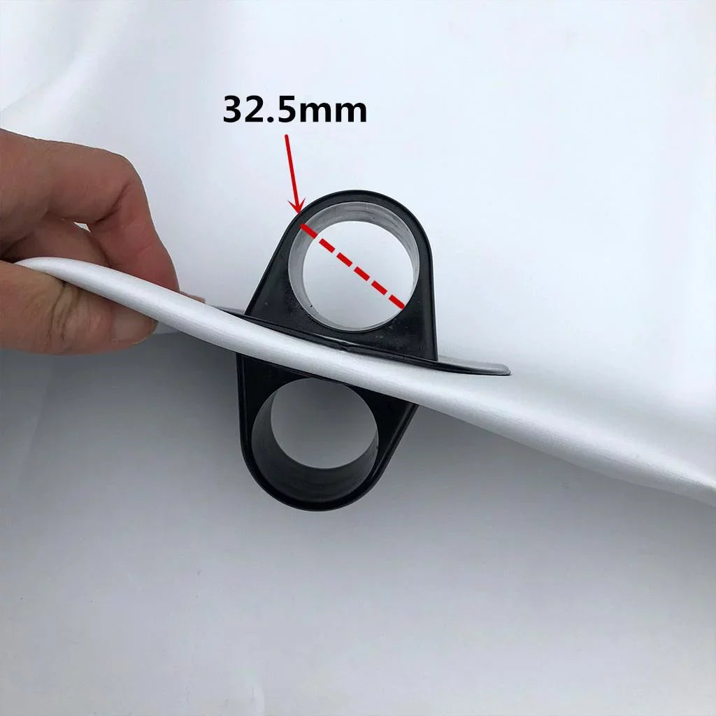 Premium PVC Kayak Canoe Fishing Standing Beginners Inflatable Outrigger / Stabilizer moisture Buoyant Float Gear Equipment White