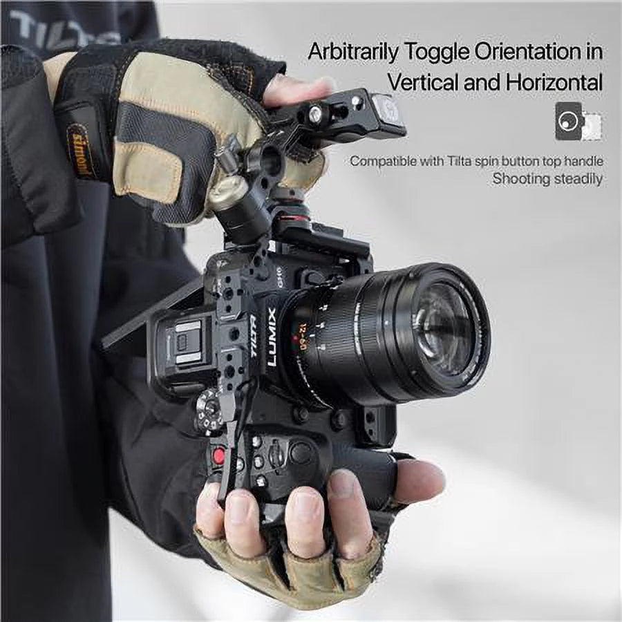 Full Camera Cage for  Lumix GH6, Black