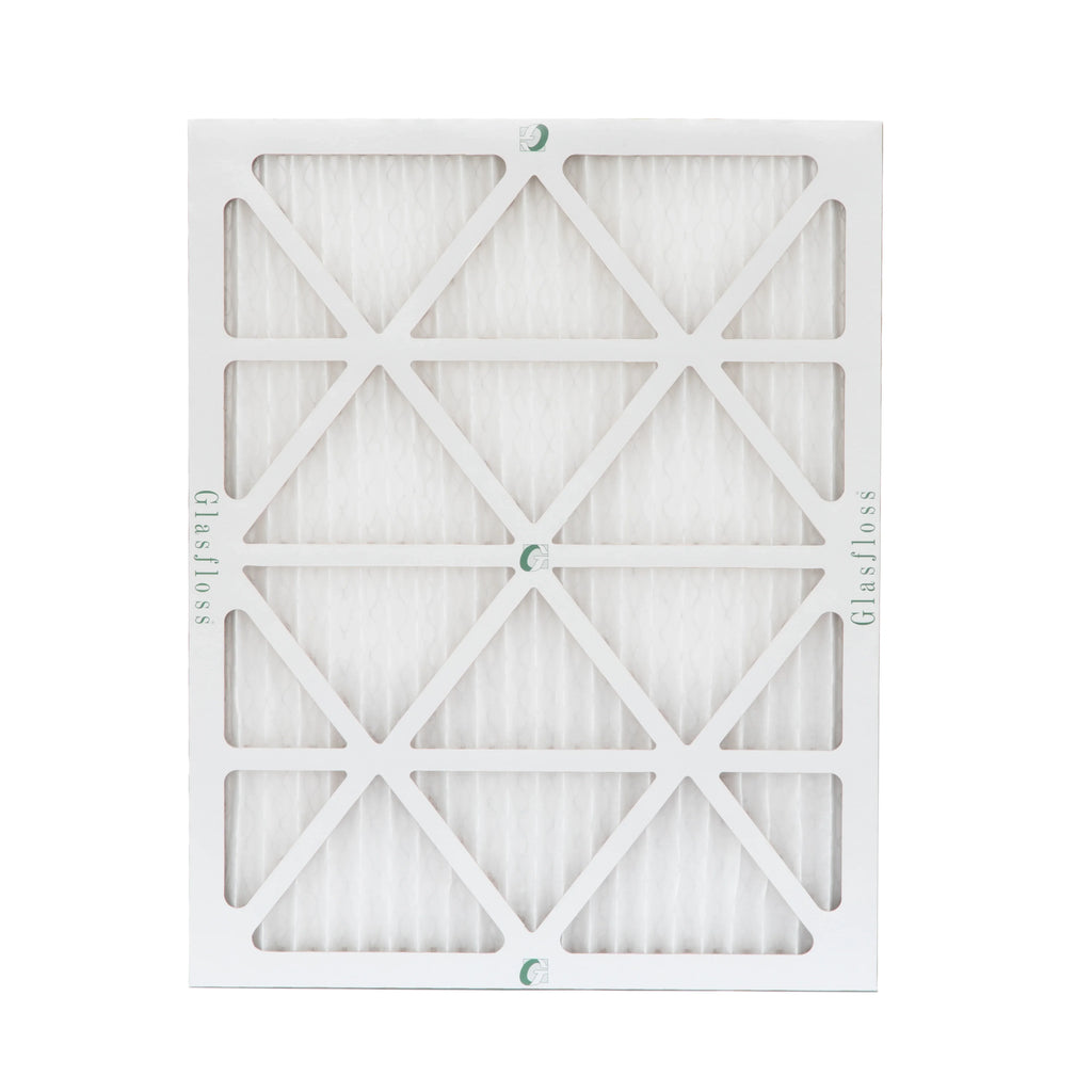 Actual Size: 17-1/2 x 19-1/2 x 7/8. 12 Pack of 18x20x1 MERV 13 Pleated Air Filters by Glasfloss