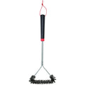 Stainless Steel Bristles 3-Sided Grill Cleaning Brush. 1 PK, Weber 18 In