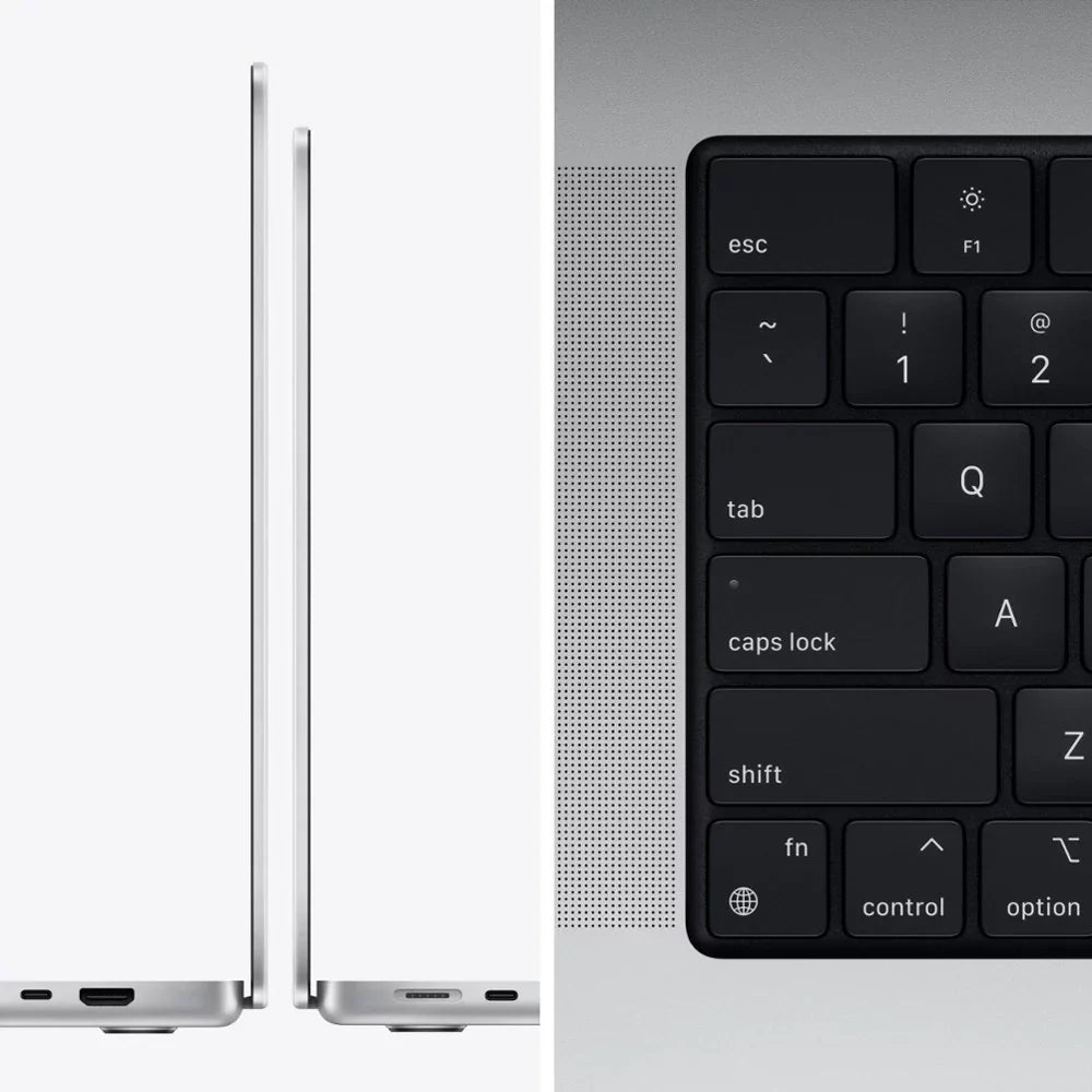 Restored  MacBook Pro 16" Laptop with  M1 Pro Chip (16GB RAM, 1TB SSD Storage) Silver - MK1F3LL/A (Refurbished)