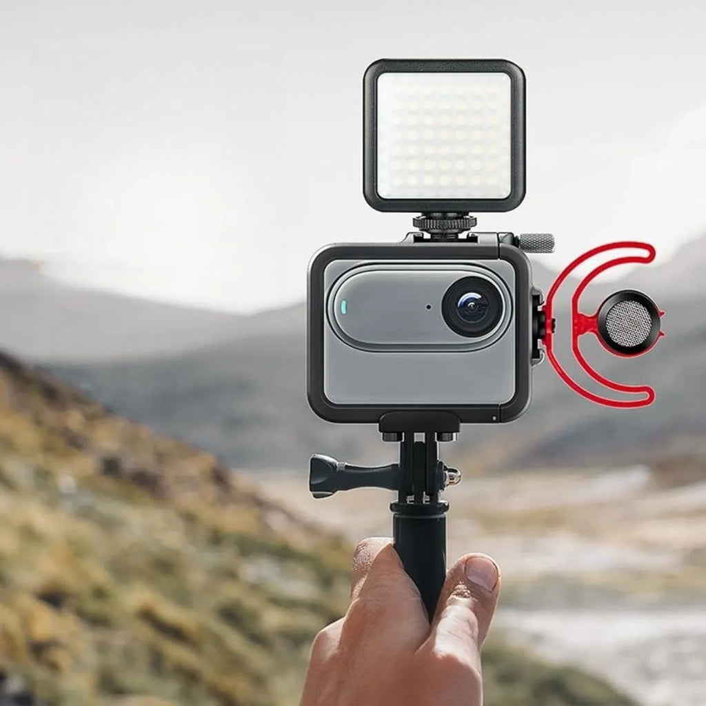 Ferbao Aluminum Alloy Frame Cage appropriate with Insta360 GO 3,Metal Protective Housing Camera Case Frame Shell