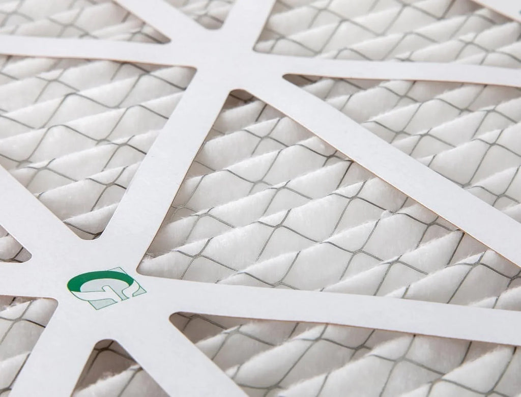 Actual Size: 17-1/2 x 19-1/2 x 7/8. 12 Pack of 18x20x1 MERV 13 Pleated Air Filters by Glasfloss
