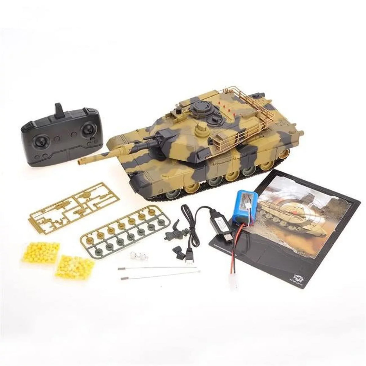Remote Control Battle Tank Toy. 16 in
