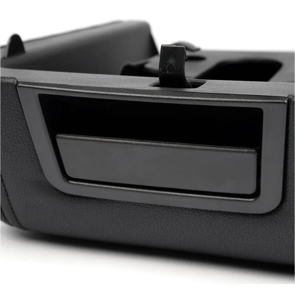 Teledu For 2004-2008  F-150 BLACK LEATHER CENTER CONSOLE ARM REST LID shield PAD