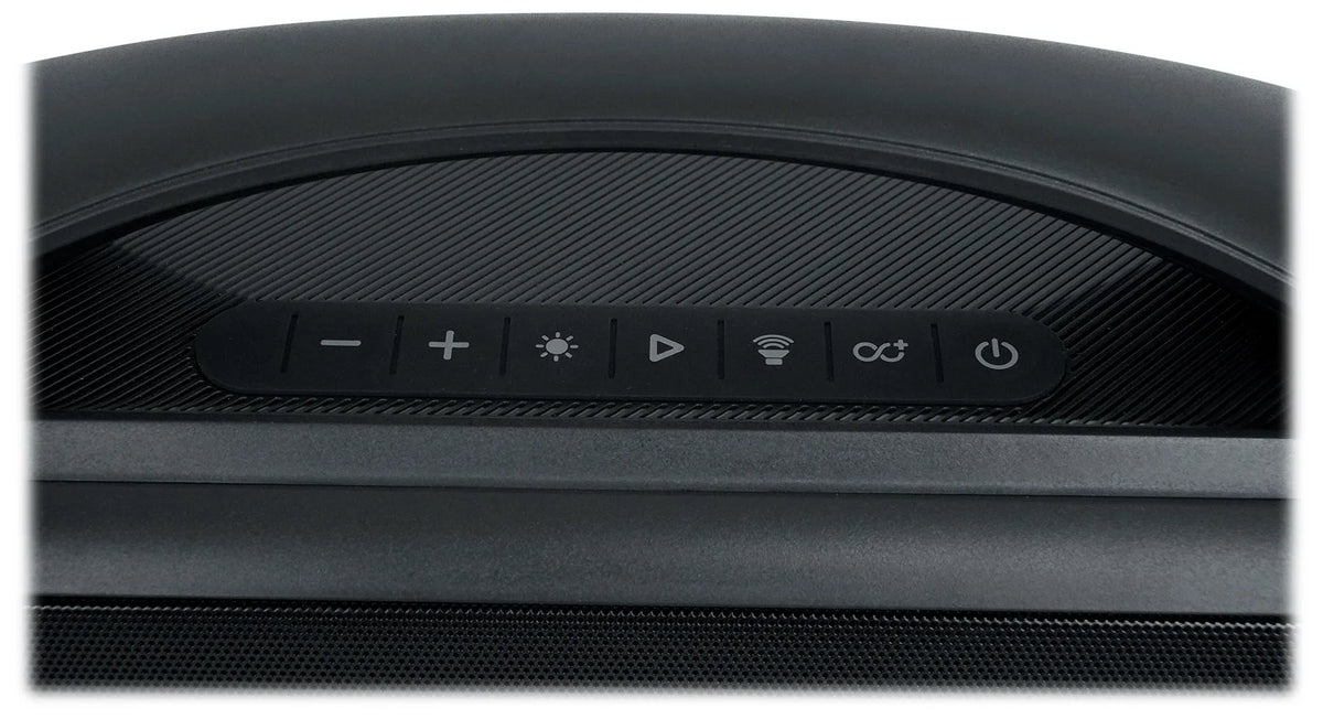 (2) Rockville GO PARTY MAX BASS Portable LED Bluetooth Speakers w/Wireless Link