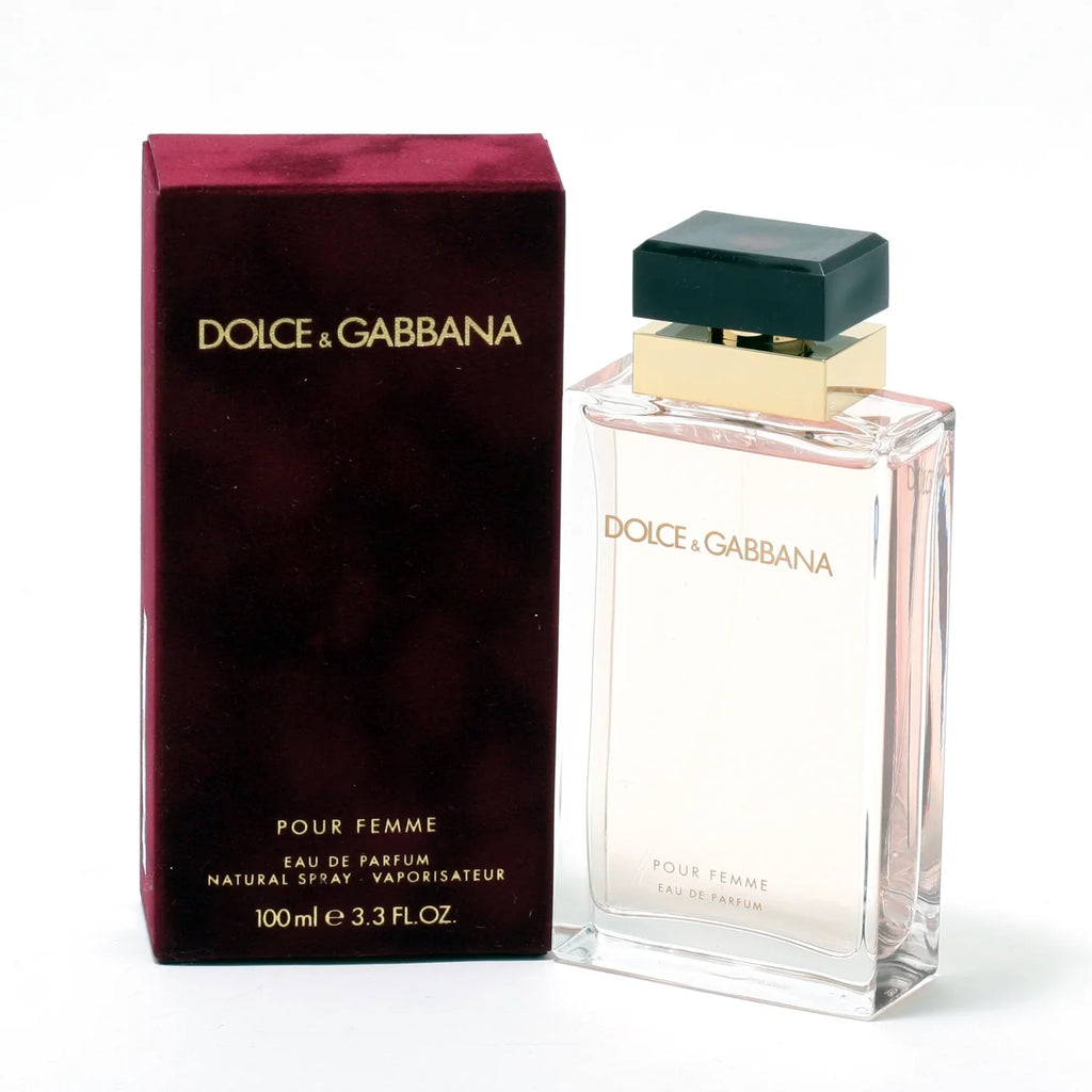 Dolce & Gabbana Pour Femme Eau de Parfum for Women 3.4oz Spray Bottle