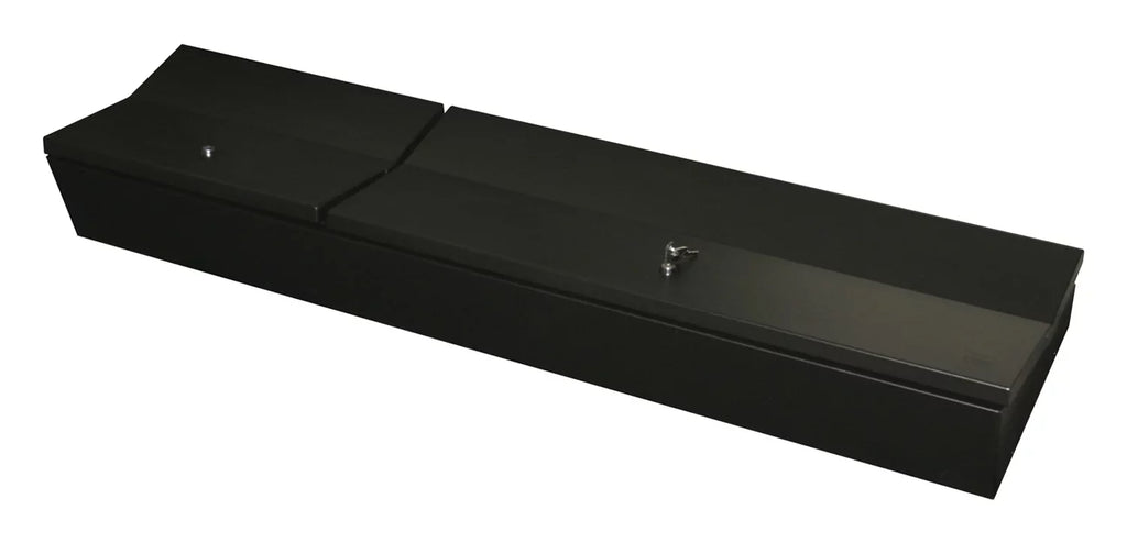 Tuffy Security Products 283-01 Under Seat Lockbox - Full Length; Black; 2009-2014  F150 SuperCrew