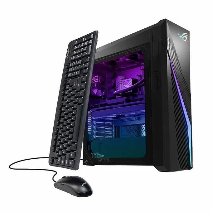 ROG Strix G16CHR Liquid Cooled Gaming Desktop - 14th Gen  Core i7-14700F (20-Core) - GeForce RTX 4070, 12GB - Windows 11
