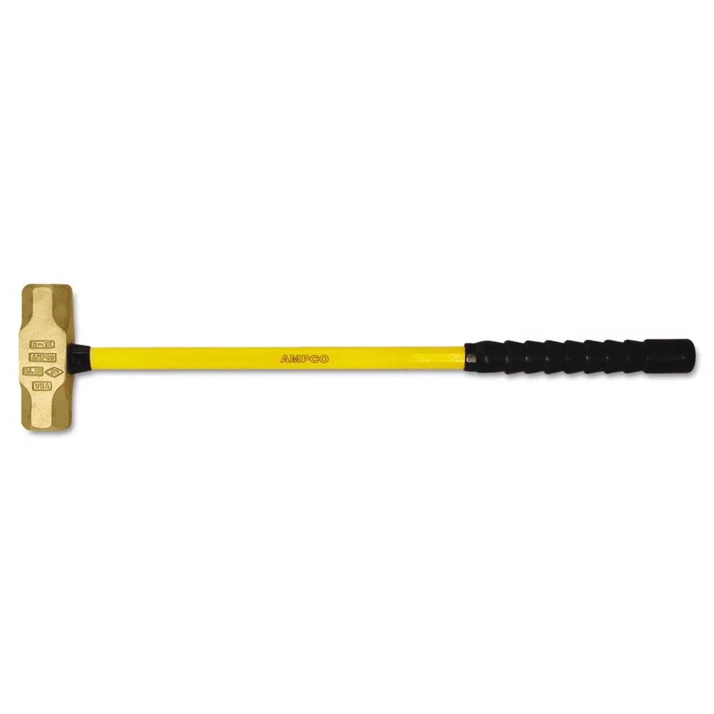 Fiberglass Handled Sledge Hammer. Ampco H-70FG 5 lbs