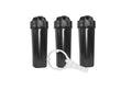 Standard 2.5x10" Replacement moisture filter Housing 3/8" NPT with Wrench 3 Pack