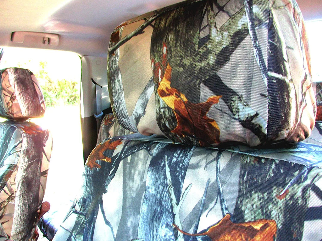In Camo Endura. C1141 2014-2019 Chevy Silverado Front 40/20/40 Split Bench Seat with Opening Center Console and Non Opening 20 Section Seat Bottom